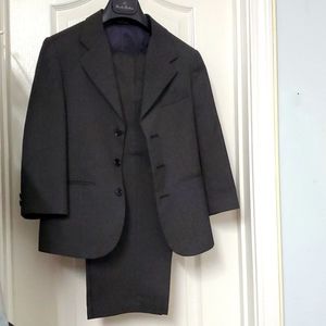 Boys grey 2 piece suit (2 available-great for twins!)